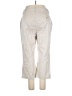Basic Editions Stripes Ivory Casual Pants Size 18 - photo 2