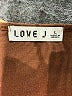 Love J Brown Short Sleeve Top Size L - photo 7
