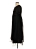 Unbranded 100% Polyester Black Casual Dress Size XS (estimated) - photo 5