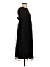 Unbranded 100% Polyester Black Casual Dress Size XS (estimated) - photo 4