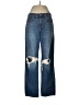 Levi's 100% Cotton Hearts Blue Jeans Size 28 waist - photo 1