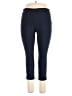 Van Heusen Solid Blue Active Pants Size 14 - photo 1