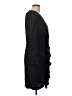 Milly Solid Black Cocktail Dress Size 12 - photo 4