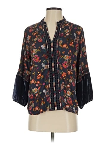 Johnny Was 3/4 Sleeve Blouse (view 1)