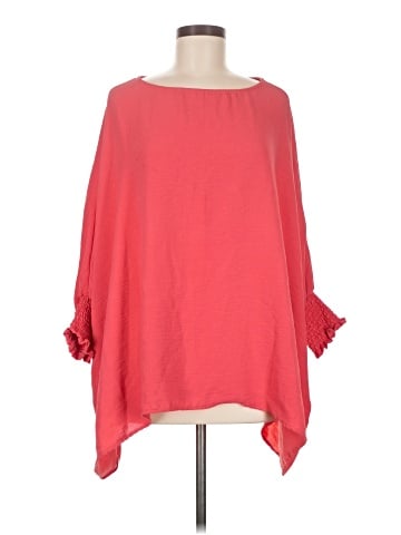 The ZigZag Stripe 3/4 Sleeve Top (view 1)