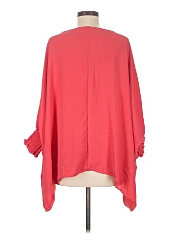 The ZigZag Stripe 3/4 Sleeve Top (view 2)