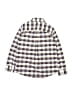 Lands' End 100% Cotton Plaid White Long Sleeve Button-Down Shirt Size 10 - photo 2