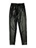 Shein Metallic Black Track Pants Size 9 - photo 1