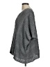 Minnie Rose 100% Cotton Gray Poncho Size Med - Lg - photo 5
