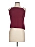 Unbranded 100% Polyester Burgundy Sleeveless Top Size L - photo 1