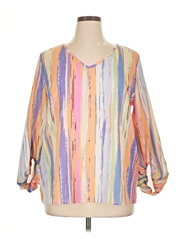 Bibi 3/4 Sleeve Blouse (view 1)