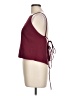 Unbranded 100% Polyester Burgundy Sleeveless Top Size L - photo 5