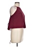 Unbranded 100% Polyester Burgundy Sleeveless Top Size L - photo 4