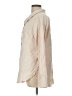 Very J Color Block Tan Long Sleeve Button-Down Shirt Size L - photo 5
