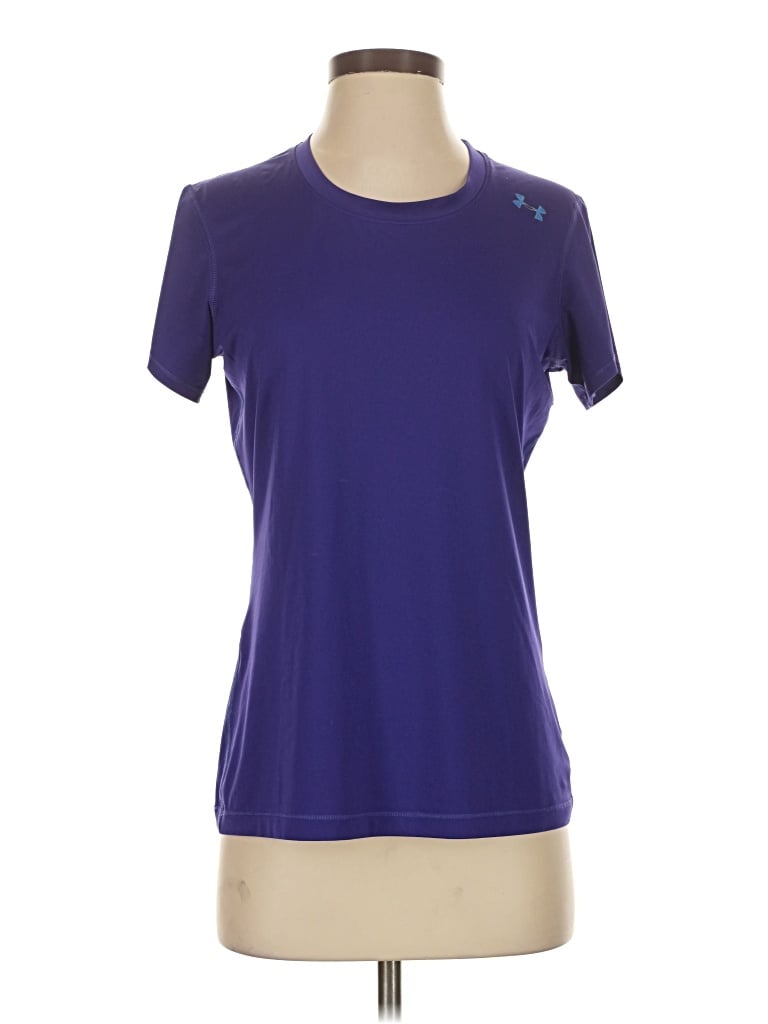Pre-owned Under Armour Active T-shirt In Purple