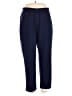 Rebecca Malone Solid Blue Casual Pants Size 1X - photo 1