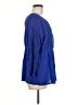 C established 1946 Blue 3/4 Sleeve Blouse Size M - photo 4