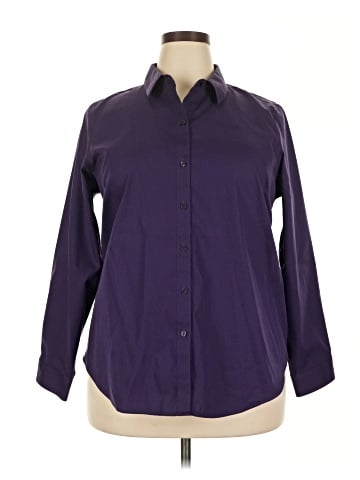 Coldwater Creek 3/4 Sleeve Button-Down Shirt (view 1)