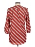 Tacera 100% Polyester Red 3/4 Sleeve Blouse Size M - photo 2