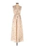 Unbranded Polka Dots Tan Ivory Casual Dress Size S - photo 1