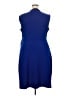 Kasper Color Block Blue Casual Dress Size XXL - photo 2