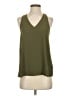 Banana Republic 100% Polyester Green Sleeveless Blouse Size XS - photo 1