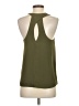 Banana Republic 100% Polyester Green Sleeveless Blouse Size XS - photo 2
