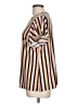 Liz Claiborne Stripes Gold Short Sleeve Top Size L - photo 5