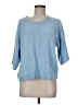 Unbranded Solid Blue Pullover Sweater Size M - photo 1
