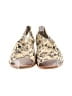 1.State Animal Print Snake Print Tan Ivory Sandals Size 7 1/2 - photo 2