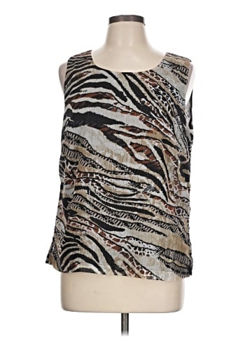 Draper's & Damon's Sleeveless Blouse (view 1)