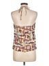 Fourtys Gold Sleeveless Blouse Size M - photo 2