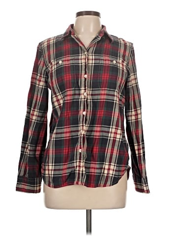 Lauren Jeans Co. Long Sleeve Button-Down Shirt (view 1)