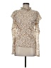Left Coast by Dolan Ivory 3/4 Sleeve Blouse Size M - photo 1