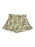 Zara Basic Animal Print Gold Shorts Size L - photo 2