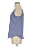 Express 100% Polyester Blue Sleeveless Top Size XS - photo 5