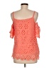 Maurices 100% Polyester Orange Sleeveless Blouse Size M - photo 2