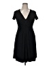 Three Dots Solid Black Cocktail Dress Size XL - photo 1