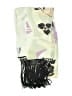 Kay Unger 100% Silk Green Ivory Scarf One size - photo 2