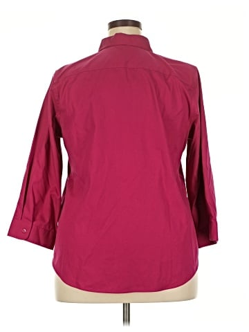 Coldwater Creek 3/4 Sleeve Button-Down Shirt (view 2)