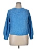 Arula Tweed Blue Pullover Sweater Size XL (estimated) - photo 1
