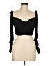 Akira Black Long Sleeve Top Size L - photo 1