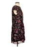 Joie 100% Polyester Floral Black Casual Dress Size S - photo 4