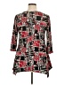 Unbranded Black 3/4 Sleeve Blouse Size XL - photo 2