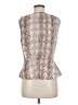Chelsea28 100% Polyester Silver Sleeveless Blouse Size M - photo 2
