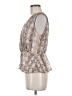 Chelsea28 100% Polyester Silver Sleeveless Blouse Size M - photo 5