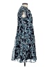 Eliza J 100% Polyester Blue Short Sleeve Top Size 4 - photo 4