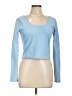 Fabletics Blue Long Sleeve T-Shirt Size L - photo 1