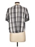 Universal Thread Gray Short Sleeve Blouse Size L (estimated) - photo 2