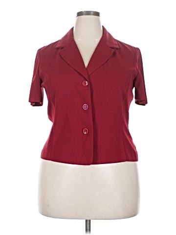 Danny & Nicole Short Sleeve Blouse (view 1)